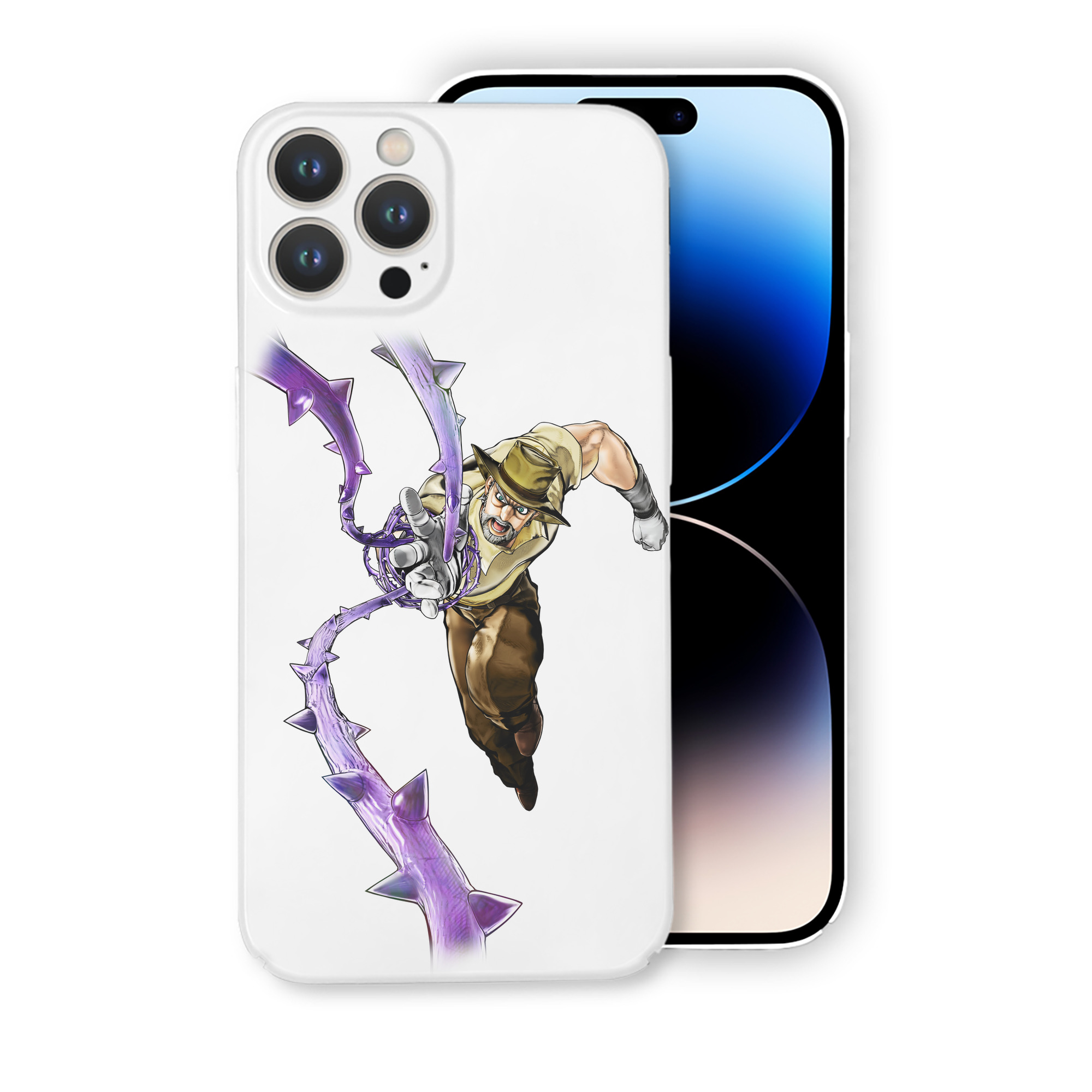 （画像用） ジョジョの奇妙な冒険 ジョセフ?ジョースター JoJo's Bizarre Adventure Joseph Joestar 【iPhone 14シリーズ対応】ハードケース